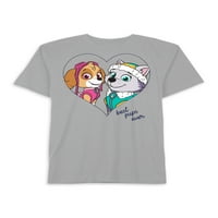 Nickelodeon Paw Patrol Girls XS-XL Grafička majica srca