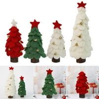 Mali mini ukrasi za božićno drvce ukras za stol od umjetnog božićnog drvca