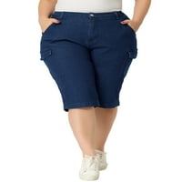 Jedinstvene povoljne povoljne traperice za žensku veličinu traperice s patentnim zatvaračem džepni gumb traper hlače