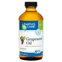 Hidratantna krema za ulje sjemenki grožđa za suhu kožu i kosu s vitaminom E, tekuće unce