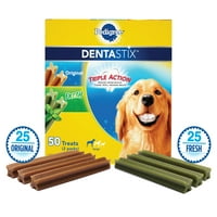 Pedigree Dentasti Veliki stomatološki pse poslastice, originalni i svježi paket sorti, 2. lb