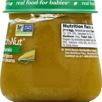 Bukova-NUT Naturals Non-GMO Stage Bebin Food, Sweet Corn & Green Grah, Oz Jar, Pack