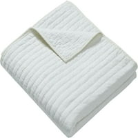 Prekrivač za krevet, fino Prošiven, antikno bijele boje
