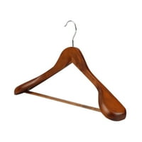 Drvene vješalice za odjeću - vješalica za kostime od punog drveta s visokokvalitetnim širokim ramenom