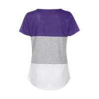 Rasprodaja A-listera ženski ljetni top modna ženska ljetna bluza s okruglim vratom s kratkim rukavima majica s ležernim printom