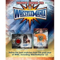Topps WWE Road to Wrestlemania Hanger Box