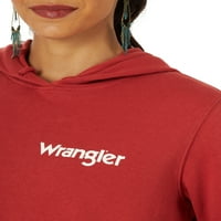 Wrangler® Western Logo Hoodie s dugim rukavima
