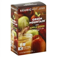 Keurig Kcup Hot Apple Cider 6ct
