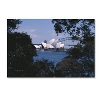 Zaštitni znak likovna umjetnost 'Sydney Opera House' platno umjetnost Roberta K Jonesa