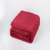pamuk odrasli ponderirani pokrivač 20 lbs, 60 ”80” s uklonjivim crvenim pokrivačem