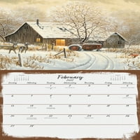 Country Road - Mini zidni kalendar Abraham Hunter