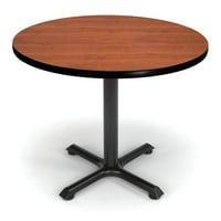 Model od 936 do 36 inča svestrani okrugli stol s postoljem u stilu trešnje