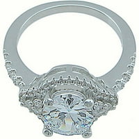 Vintage prstenovi od sterling srebra u stilu sterling srebra za žene i zaručnički prstenovi čine sjajne poklone za djevojku