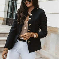 ženski Blazer, široka ležerna ženska uredska odjeća s dugim rukavima, bluze, lagane jakne za žene, ženski Blazer i Blazer za odijela