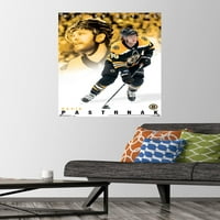 Boston Bruins - zidni poster Davida Pastrnaca s gumbima, 22.375 34