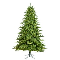 Umjetno božićno drvce od 6,5 ' 53 inča, Topla bijela LED svjetla s tvrdim premazom