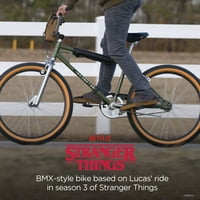 Netfli Stranger Things Lucas BM Bike, kotači, jednostruka brzina, zelena