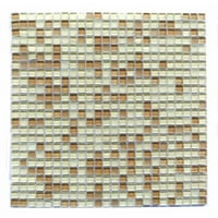 Abolos-petite 0,38 0,38 Staklena mozaična pločica u bež
