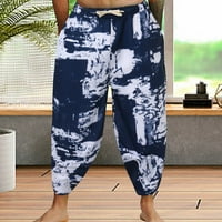 Modne casual hlače za muškarce Plus veličine i visokog rasta, muški chinos uklopljenog kroja, rastezljive hlače s ravnim prednjim