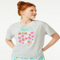 Majica grafičkog spavanja za žensku žensku majicu, veličine S do 3x