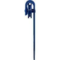 Premium Horseshoe Roller vješalica W Bolts za vrata staje za 3 4 vrata, plava vrpca