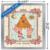 Zidni poster za pizzu, uokviren 14.725 22.375