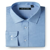 Muška redovita košulja za fit haljina dugih rukava Posao casual Oxford haljina za muškarce za muškarce