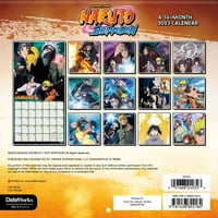 Trendovi International Naruto Shippuden mini zidni kalendar