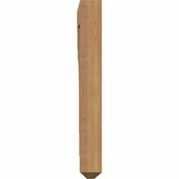 Ekena Millwork 1 2 W 26 D 30 h Merced Craftsman Glatki nosač, zapadni crveni cedar
