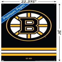 Boston Bruins - poster s logotipom na zidu s gumbima, 22.375 34