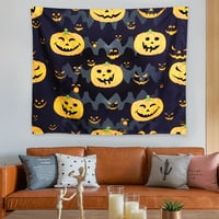 Set tapiserija od bundeve za Noć vještica viseća modna Zidna pozadina deka