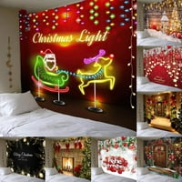 Tapiserija božićno drvce zidni dekor tapiserije Ukras nove zabave 9 9 8