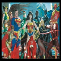 Stripovi-Justice League-al Ross-elitni zidni poster, 22.375 34