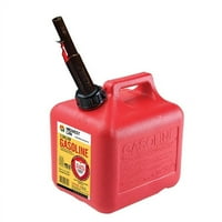HDPE kanta za plin s izljevom,crvena, galon