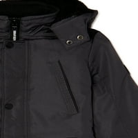 Balistička jakna od Boys Urban Republic s zip off hood & sherpa oblogom, veličine 4-20