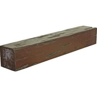 Ekena Millwork 4 H 8 D 84 W Pecky Cypress Fau Wood Kamin Mantel, Premium trešnja