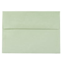 Omotnice, 5,3x7.3, zeleni pergament, 25 pakiranja