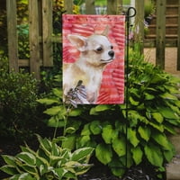 99784 zastava ljubavi Chihuahua na nogama za vrt mala, višebojna