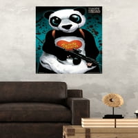 Odred za samoubojstvo-Panda poster i set isječaka s plakata