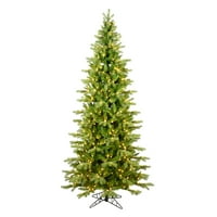 Umjetno božićno drvce od balzamične smreke od 4,5' 30, prozirno, s osvjetljenjem dura mater