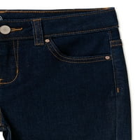 Wonder Nation Girls Givers Dužine koljena Jean Shorts, 2-pack, veličine 5- & Plus