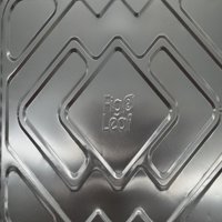 Aluminijski za jednokratnu upotrebu 2-lb tave za izbacivanje l Standardna veličina 8.6 6.1 2 l Premium limena folija izdržljiva je