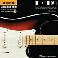 Knjiga Hal Leonarda metoda rock gitare online audio