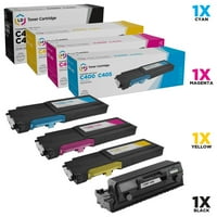Kompatibilna zamjena za Xero VersaLink C & C set Extra visokog prinosa tonera: crni, cijan, magenta, žuta za Versalink C400, C D,