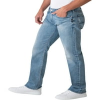 Silver Jeans Co. Muški Allan Classic FIT traperice s ravnim nogama, veličine struka 28-44