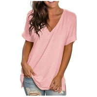 Top-Top, Ženska majica bez rukava, Plus veličina, lumen ispod ženske modne bluze s gradijentnim printom, izrez u obliku donjeg dijela,