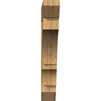 Ekena Millwork 1 2 W 36 d 36 h Balboa Slat Smooth Bracket, zapadni crveni cedar