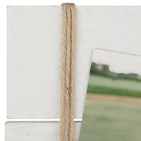Drvena daska i juta Farmhouse Clip kolaž okvir za slike