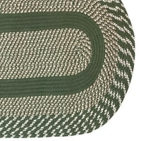Najbolji trendovi od PP tepih, veličina 96 okrugli, pleteni tepih savršene veličine, kadulja