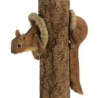 Dekor od drveta Zingz & Thingz Woodland Squirrel 4x4.5x6